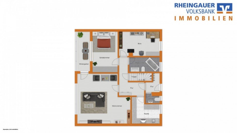 Erdgeschoss Einfamilienhaus R�desheim am Rhein