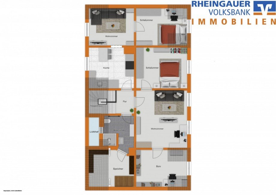 Dachgeschoss Reihenmittelhaus Lorch