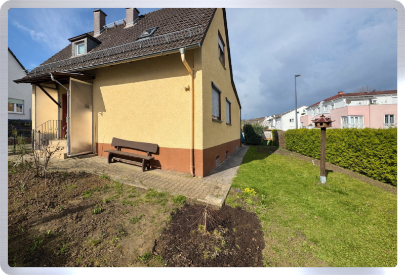 Garten Ansicht 1 Einfamilienhaus Kiedrich