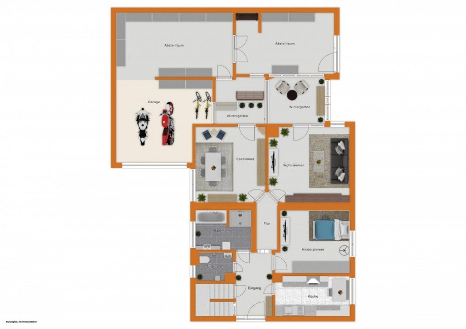 Erdgeschoss Haus Kiedrich