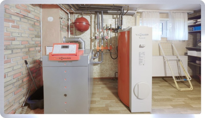 UG Heizungsraum Einfamilienhaus Kiedrich