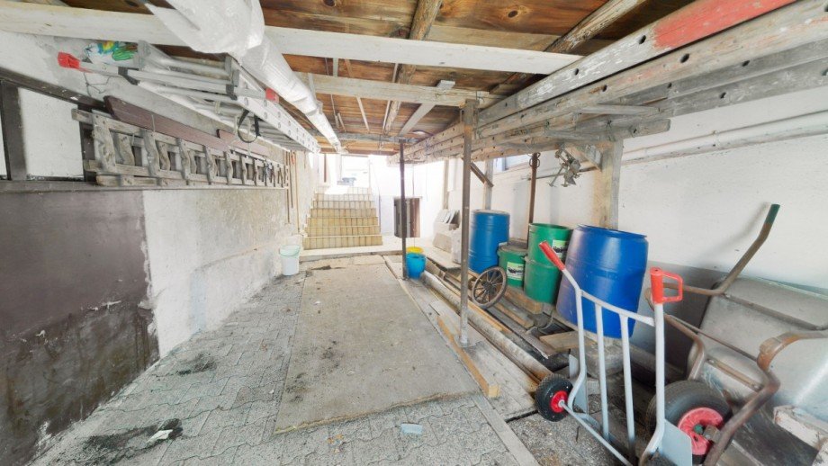 �berdachter Innenhof Einfamilienhaus Lorch