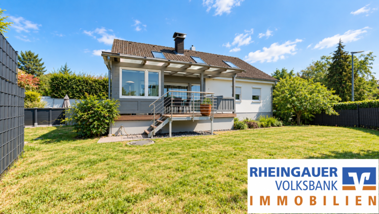 RVBI Geisenheim Einfamilienhaus *Johannisberg-Schlo�heide: Bezugsfertiges Einfamilienhaus mit Einliegerwohnung*