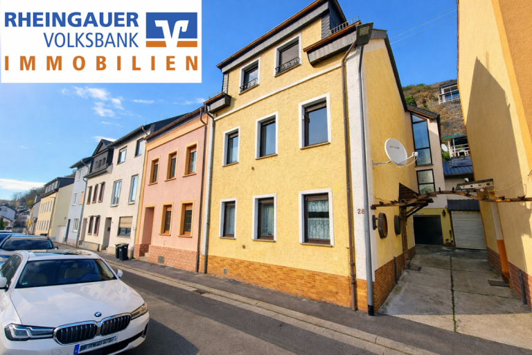 Expos� Lorch Zweifamilienhaus * Lorch am Rhein (Lorchhausen): 2 Familienhaus mit vielen M�glichkeiten *