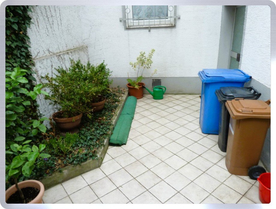 Kleiner Hofbereich Haus Geisenheim