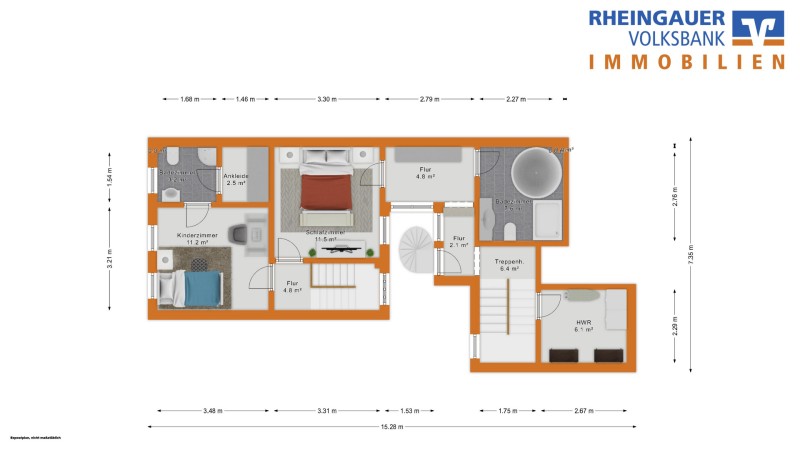 1. Obergeschoss Zweifamilienhaus Lorch