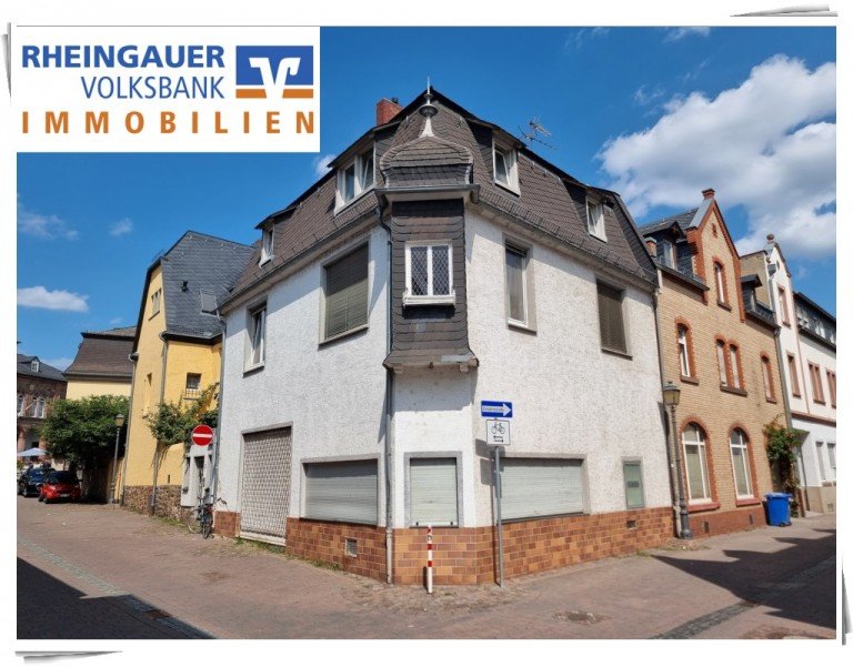 Expos� Geisenheim Haus * Geisenheim: Ehemaliges Wohn- und Gesch�ftshaus in zentraler Lage *