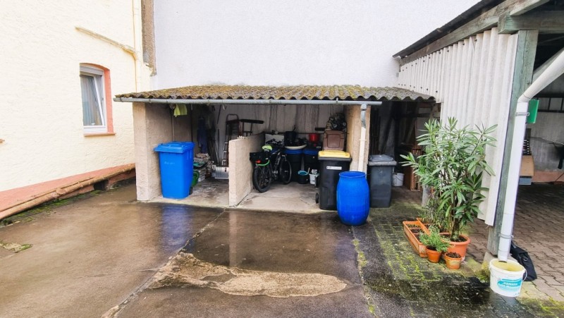 Abstellschuppen Mehrfamilienhaus Geisenheim