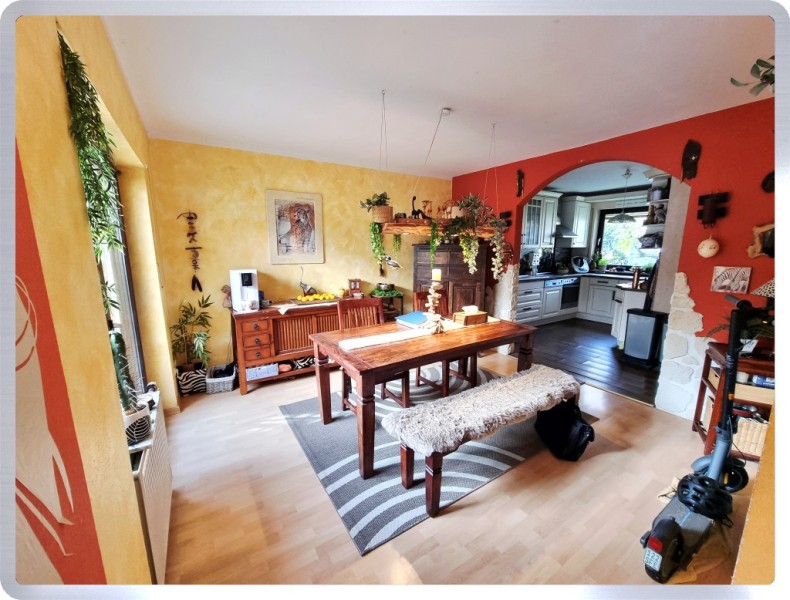 Essbereich mit offener K�che Einfamilienhaus Oestrich-Winkel