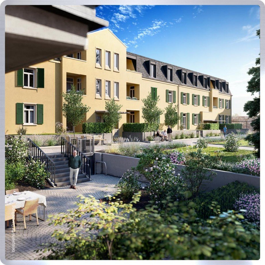 Gemeinschaftsterrasse Wohnung Eltville