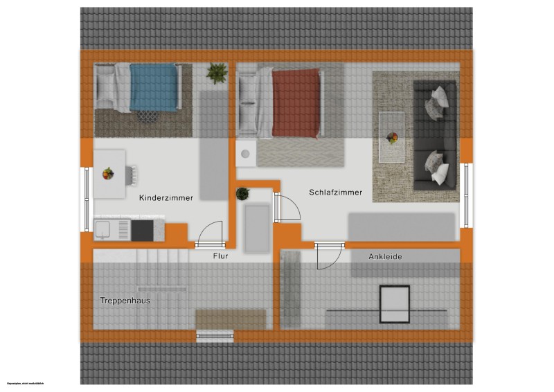 Dachgeschoss Einfamilienhaus Kiedrich