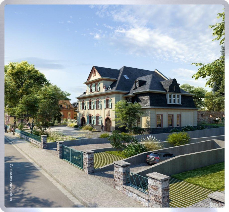 Blick auf die Direktion Wohnung Eltville