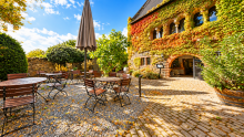 Innenhof ** Graues Haus - Das �lteste Steinhaus Deutschlands **