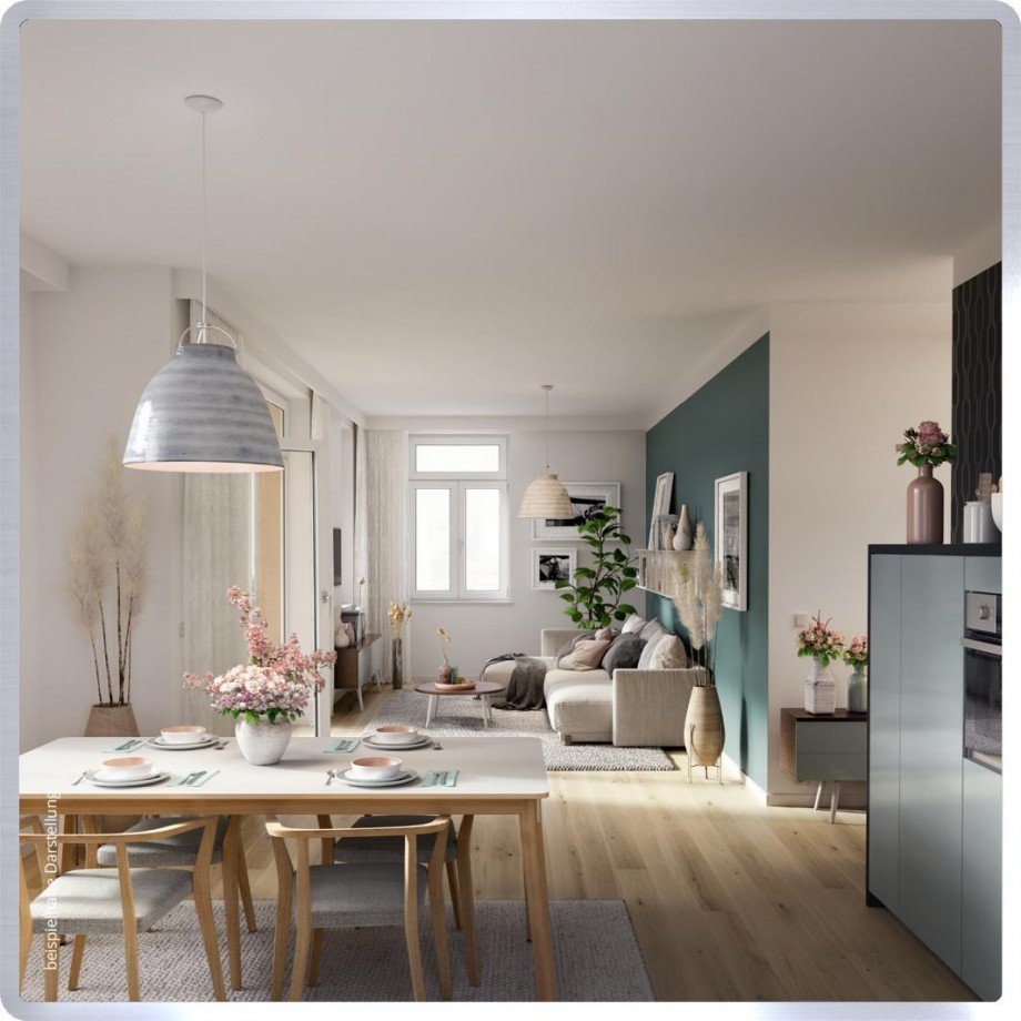 gem�tlicher Wohnbereich Wohnung Eltville