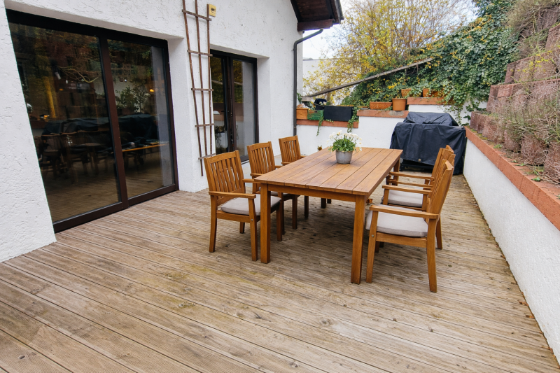 2. OG Terrasse Zweifamilienhaus Lorch