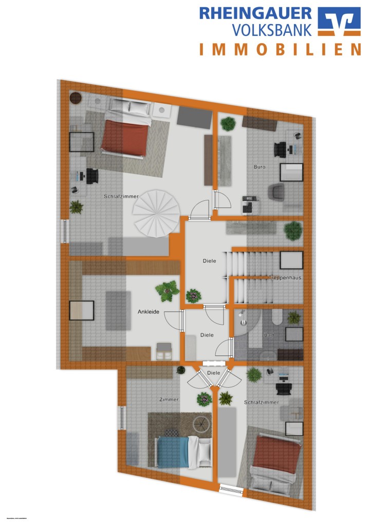 Dachgeschoss Einfamilienhaus Lorch