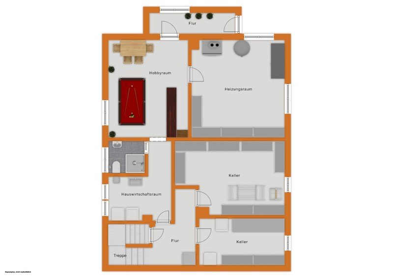 Kellergeschoss Einfamilienhaus Kiedrich