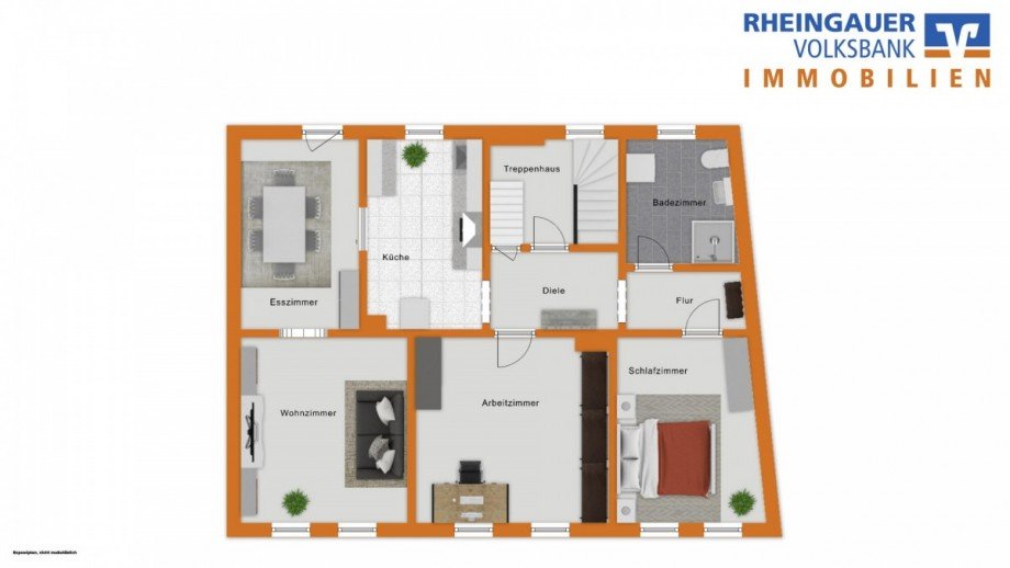 Obergeschoss Zweifamilienhaus Eltville am Rhein