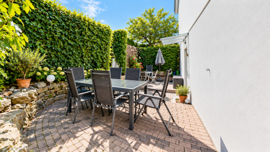 Terrasse Einliegerwohnung Einfamilienhaus Geisenheim