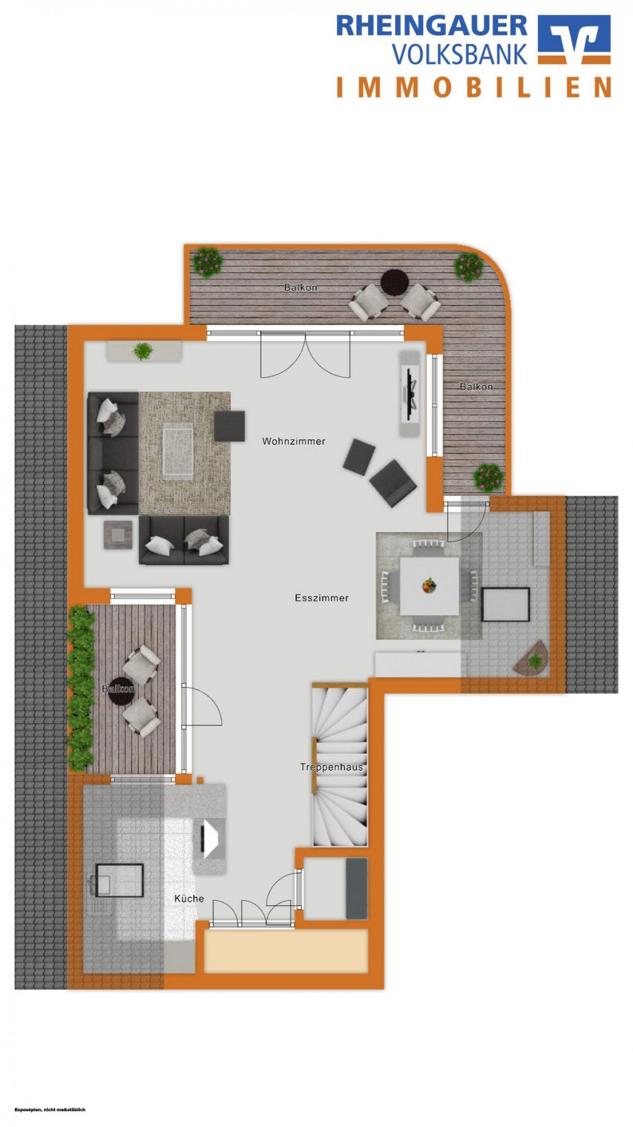 2. Obergeschoss Maisonettewohnung Kiedrich