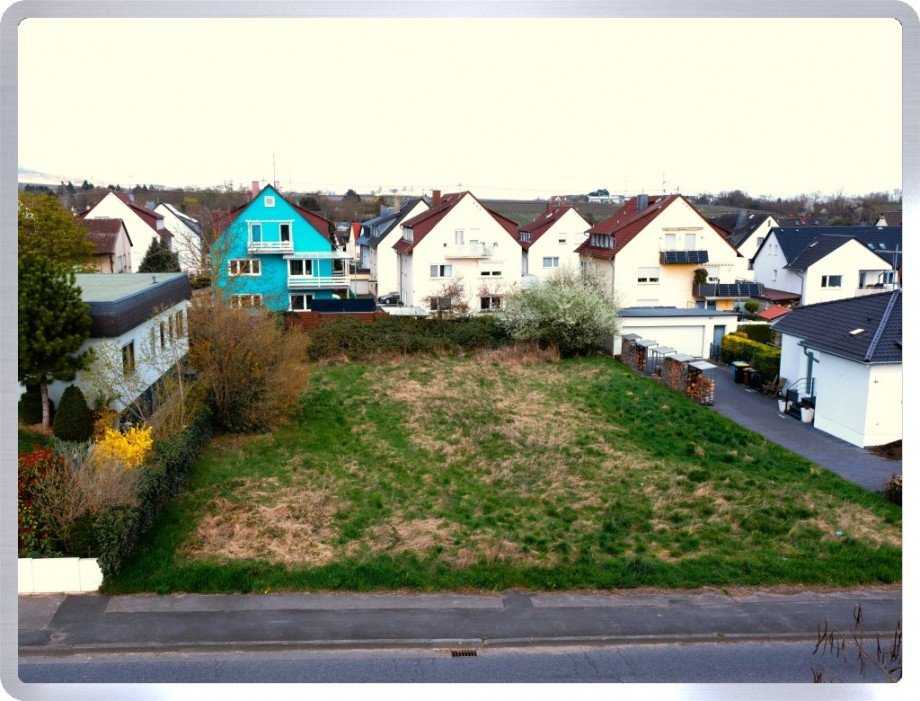 Draufsicht Wohngrundst�ck Geisenheim