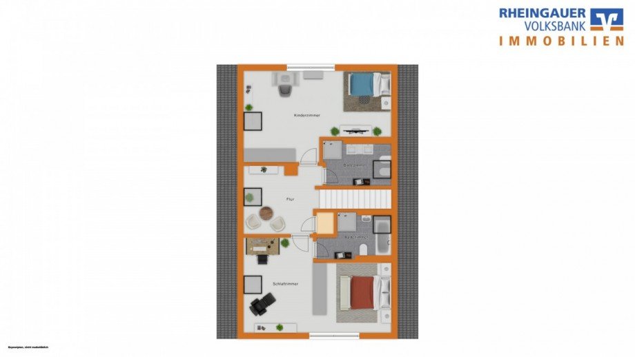 Dachgeschoss Einfamilienhaus Geisenheim