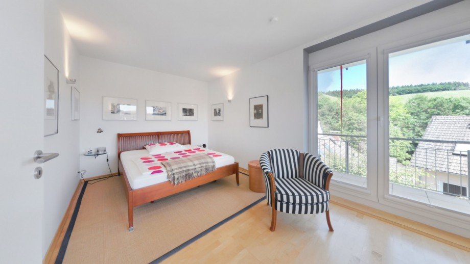Schlafzimmer Maisonettewohnung Kiedrich