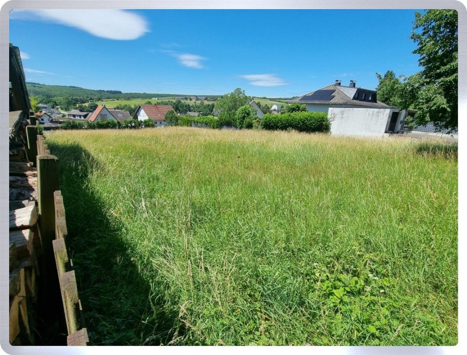 Ausblick Wohngrundst�ck Geisenheim