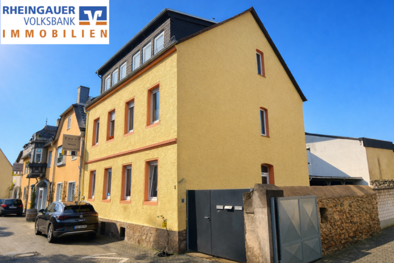 Expos� Geisenheim Mehrfamilienhaus Johannisberg: Vermietetes Dreiparteienhaus mit Potential