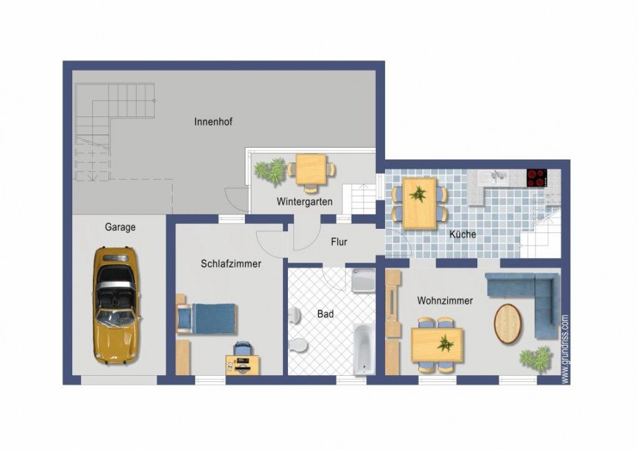 Grundriss EG Haus Kiedrich