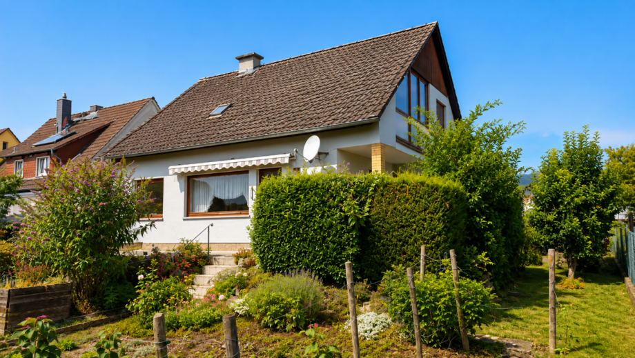 Ansicht Garten Einfamilienhaus Oestrich-Winkel