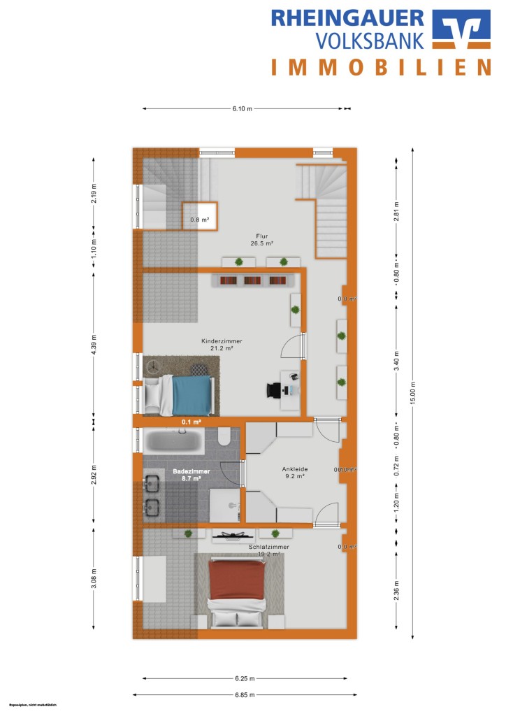 Obergeschoss Haus Eltville