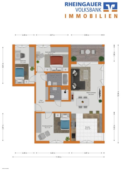 Grundriss Wohnung Frankfurt am Main