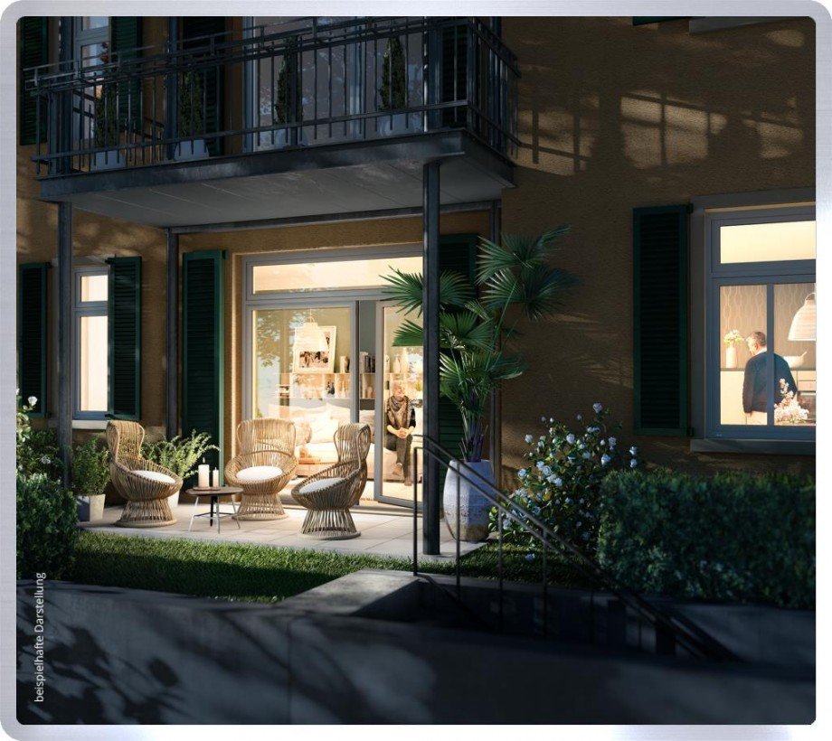Abendstimmung Wohnung Eltville