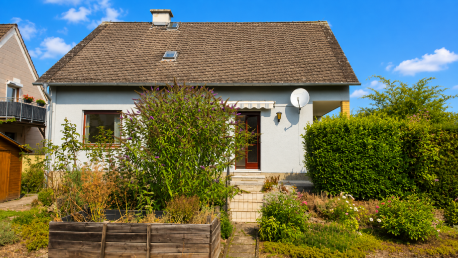 Ansicht Garten Einfamilienhaus Oestrich-Winkel