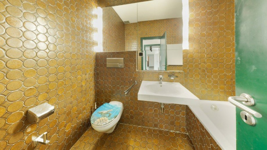 EG Wannenbad en suite Bungalow Lorch - Ransel