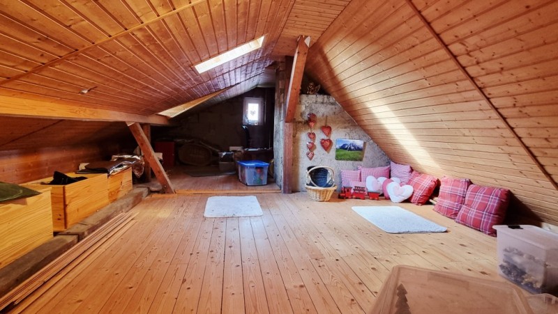 Spitzboden Doppelhaush�lfte Oestrich-Winkel