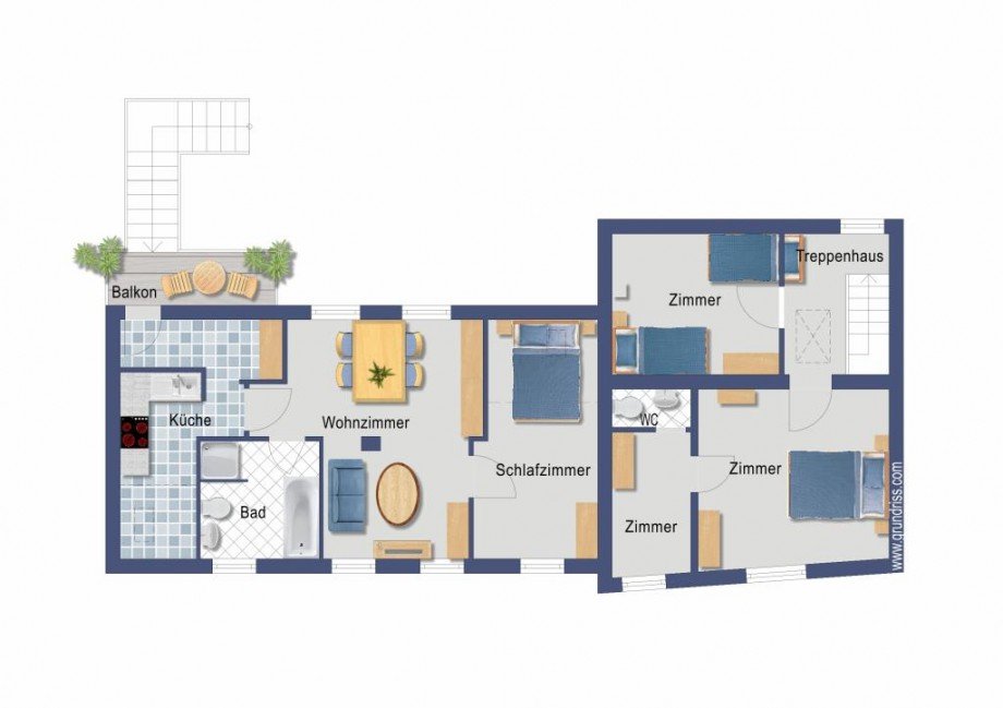 Grundriss OG Haus Kiedrich