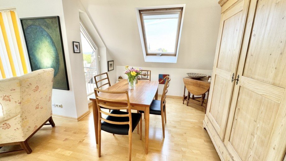 Essbereich Maisonettewohnung Kiedrich