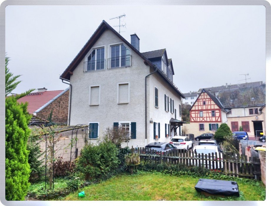Ansicht Gartenseite Wohnung Geisenheim