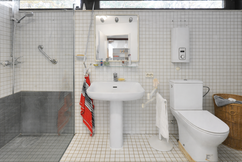 Badezimmer 1 Etagenwohnung Eltville