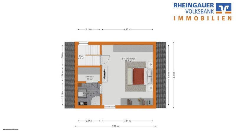 Dachgeschoss Zweifamilienhaus Lorch